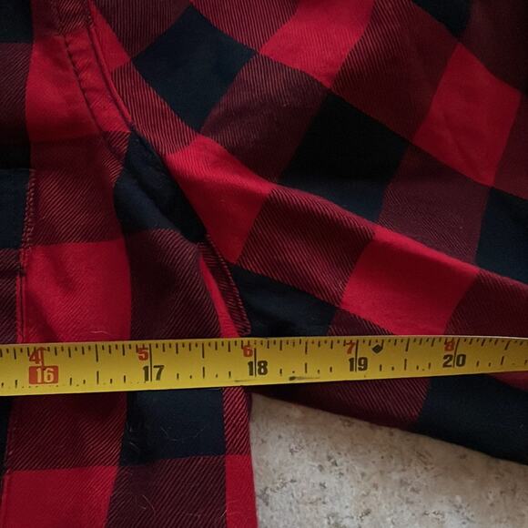 Madewell Flannel Tie-Front Shirt in Buffalo Check - Picture 10 of 13